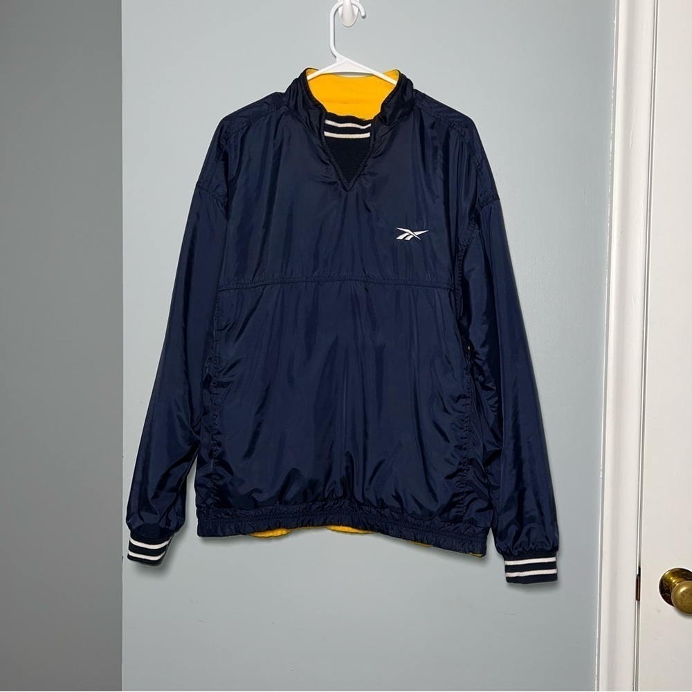 Y2K Reebok Reversible Windbreaker Fleece